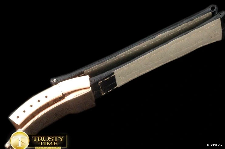 0115 Fashionable ROLACC019E – Black Croc Strap RG 20 16  New Insignia Deployant 835